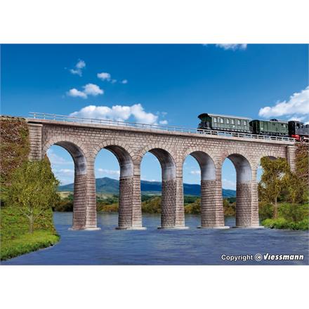 Kibri 37663 Ravenna-Viadukt mit Eisbrecherfundamenten, eingleisig - N (1:160)