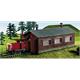 Kibri 37802 Lokschuppen, einständig - N (1:160)