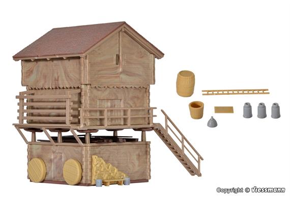 Kibri 38035 Stall und Stadel - H0 (1:87) | Bild 2