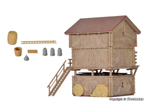 Kibri 38035 Stall und Stadel - H0 (1:87) | Bild 3