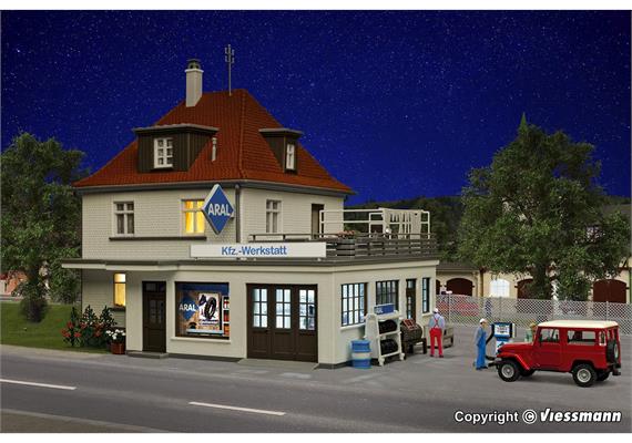 Kibri 38202 Wohnhaus mit Werkstatt - H0 (1:87) | Bild 2