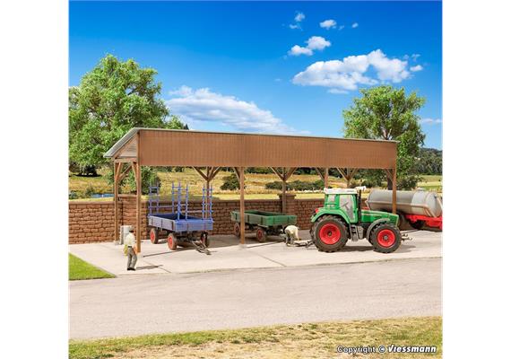 Kibri 38349 Holzcarport - H0 (1:87) | Bild 1