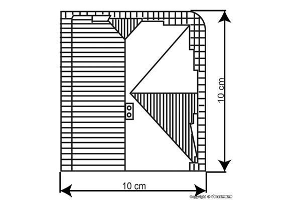 Kibri 38450 Fachwerkstadthaus, H0 (1:87) | Bild 5