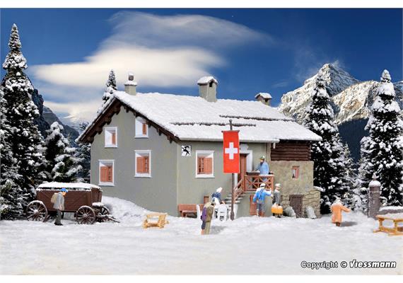 Kibri 38811 Berggasthaus Steinbock in Grevasalvas - H0 (1:87) | Bild 1