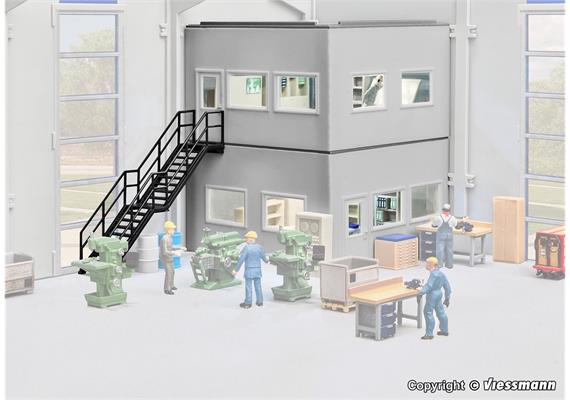 Kibri 39255 Bürobereich für Industriehallen - H0 (1:87) | Bild 1