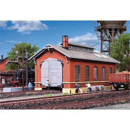 Kibri 39307 Lokschuppen, einständig - H0 (1:87)