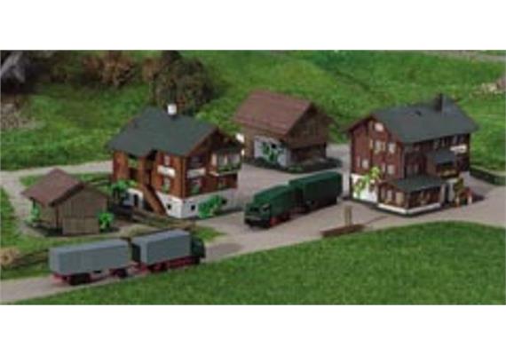 Kibri 6896 Liegenschaften inkl. Fahrzeuge Z