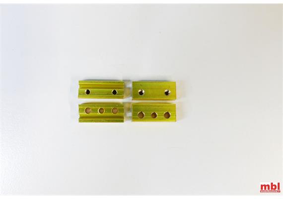 LEBU 18.SVB Schienen-Schraubverbinder 20 mm (10 Stück, ohne Schrauben) | Bild 2