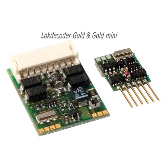 Lenz 10433-01 Lokdecoder "Gold +" 1,0 / 1,8A, Kabel+Stecker NEM 652, ABC, USP, 3 FA