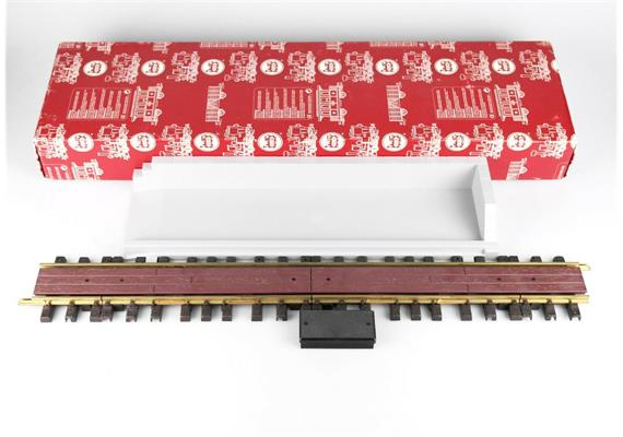 LGB 10154 elektrisches Auslösegleis für Funktionswagen, 600mm