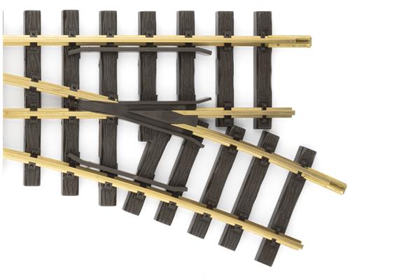 LGB 16040 Handweiche rechts R3, 22,5° - Spur G IIm (1:22,5) | Bild 3