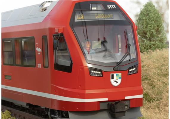 LGB 23100 RhB Triebzug ABe 4/16 Capricorn, digital mfx/DCC/MM mit Sound - Spur G IIm | Bild 5