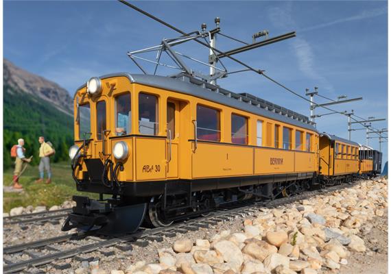 LGB 25392 AKTIONPREIS RhB Berninabahn Triebwagen ABe 4/4 30 gelb, Spur G IIm | Bild 5