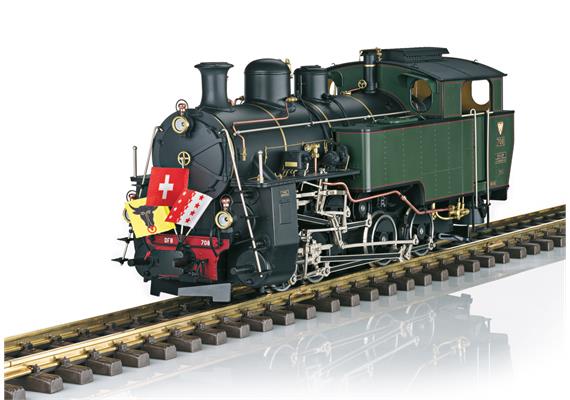 LGB 26370 Zahnraddampflok HG 4/4 Nr. 708 der DFB, digital mit Sound - Spur G IIm (1:22,5) | Bild 1