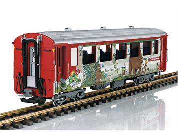 LGB 30679 RhB Schnellzugwagen 2. Klasse "Bärenland" - Spur G IIm (1:22,5)