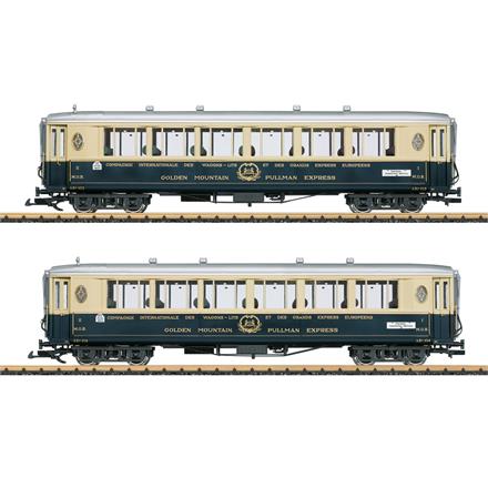 LGB 36660 MOB Personenwagen-Set 1 "Golden Mountain Pullman Express" - Spur G IIm (1:22,5)