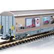 LGB 48576 RhB Schiebewandwagen Haik 5130 mit Werbung der Märklin Marken - Spur G IIm | Bild 1