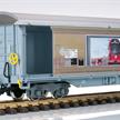 LGB 48576 RhB Schiebewandwagen Haik 5130 mit Werbung der Märklin Marken - Spur G IIm | Bild 3
