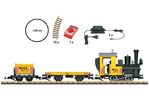 LGB 70504 Startset Baustelle mit Tenderlokomotive "Bauzug" - Spur G IIm | Bild 2