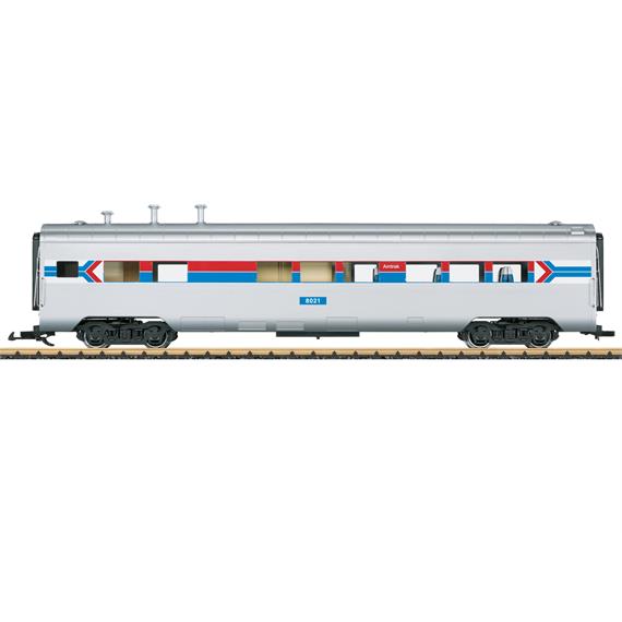 LGB 36604 Amtrak Dining Car, "50 Jahre Amtrak", Spur G IIm (1:22,5)