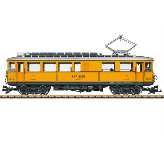 LGB 25392 RhB Berninabahn Triebwagen ABe 4/4 30 gelb, mfx/DCC mit Sound, Spur G IIm