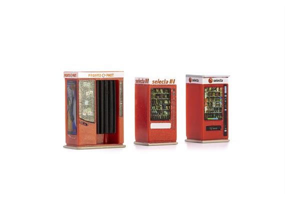 Liliput 937009 3 Selecta Automaten Foto, Süsswaren und Getränke, CH - H0 (1:87) | Bild 2