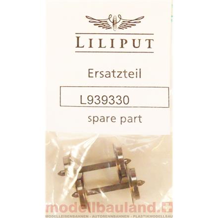 Liliput 939330 AC-Radsatz 10,8 mm für Oldtimer-Personenwagen, 2 Stück - H0 (1:87)