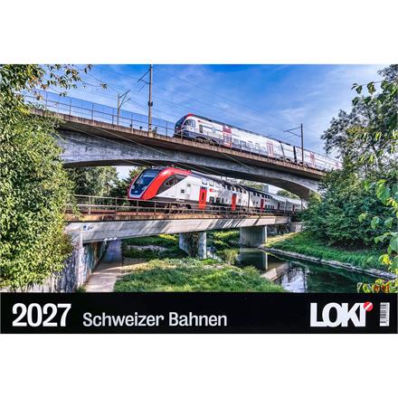 LOKI Kalender Schweizer Bahnen 2027