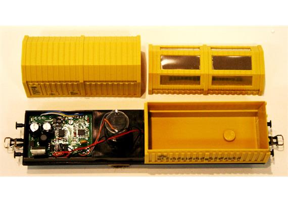 LUX 8831 H0 Gleisstaubsauger DC 2L mit SSF-09-Elektronik & Faulhabermotor - H0 (1:87) | Bild 5