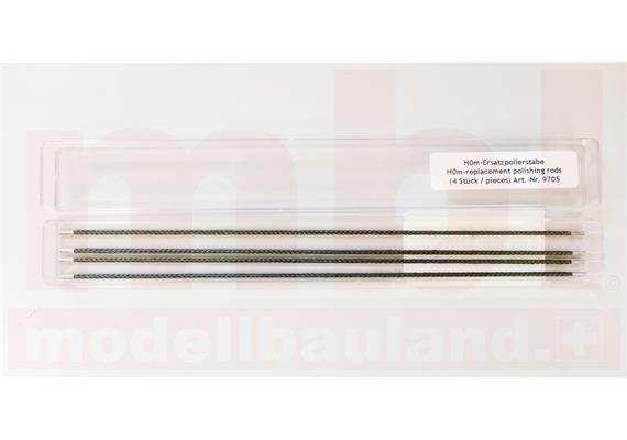 LUX 9705 Reinigungsstäbchen (4) für H0m-Radreinigungs-Anlage - H0m (1:87) | Bild 1
