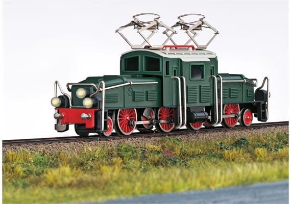 Märklin 18045 Replika-Krokodil grün, AC 3L, digital mfx/DCC - H0 (1:87) | Bild 4