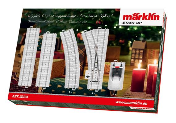 Märklin 20124 Märklin Start up - C-Gleis-Ergänzungspackung "Verschneite Gleise" - H0 | Bild 1