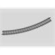 Märklin 2251 K-Gleis gebogen. Länge 1/1 = 30°, Radius 3 = 618,5 mm, H0 (1:87)