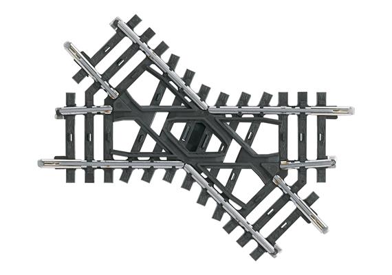 Märklin 2258 K-Gleis Kreuzung 90mm, Kreuzungswinkel 45° - H0 (1:87)