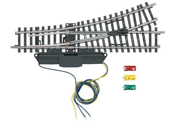 Märklin 2262 K-Gleis Weiche links Länge 168,9 mm mit Antrieb - H0 (1:87)