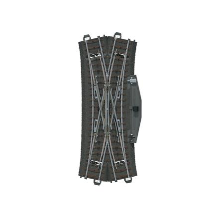 Märklin 24624 C-Gleis Doppelkreuzungsweiche 188,3 mm, 24,3° - H0 (1:87)