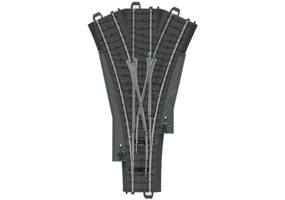 Märklin 24630 C-Gleis Dreiwegweiche Länge 188,3 mm - H0 (1:87)