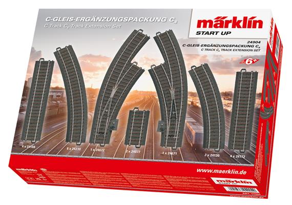 Märklin 24904 Start up - C-Gleis-Ergänzungspackung C4 - H0 (1:87) | Bild 1