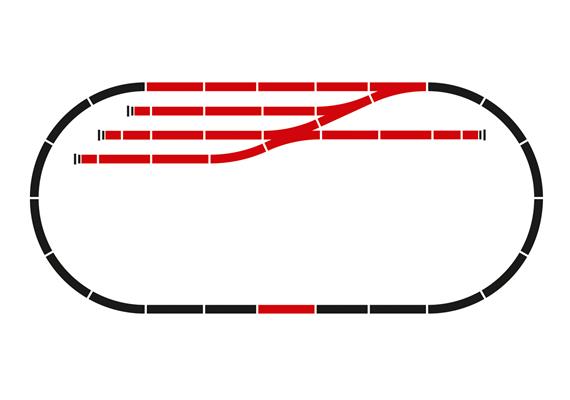 Märklin 24905 Start up - C-Gleis-Ergänzungspackung C5 - H0 (1:87) | Bild 2