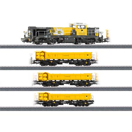 Märklin 26180 Zugpackung "Bauzug Leonhard Weiss", AC 3L, digital mfx+/MM/DCC/Sound - H0