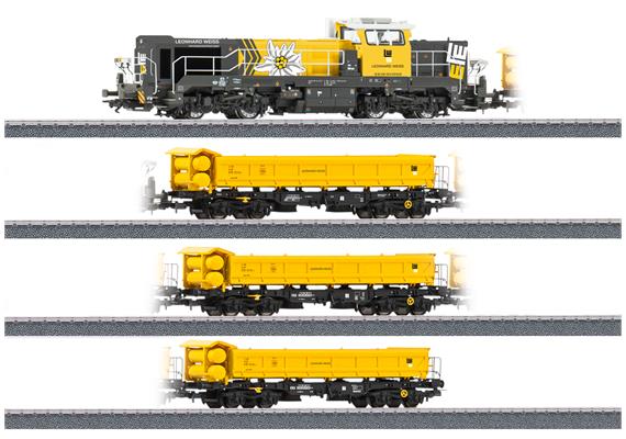 Märklin 26180 Zugpackung "Bauzug Leonhard Weiss", AC 3L, digital mfx+/MM/DCC/Sound - H0