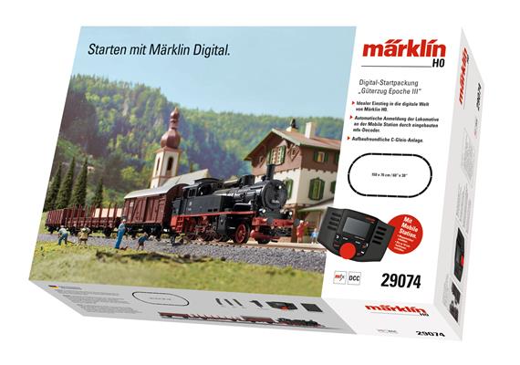 Märklin 29074 Digital-Startpackung mit BR 74 "Güterzug Epoche III - H0 (1:87) | Bild 1