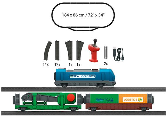 Märklin 29349 Märklin my world - Startpackung "Containerlogistik" - H0 (1:87) | Bild 2