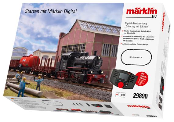 Märklin 29890 Digital-Startpackung "Güterzug mit BR 89.0" - digital mfx/MM/DCC - H0 | Bild 1