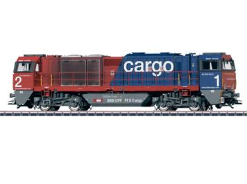 Märklin 37295 SBB Cargo Diesellok Am 840, Vossloh G 2000 BB, AC 3L, digital mfx+/MM/DCC