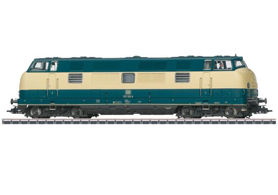 Märklin 37824 Diesellok BR 221 der DB ozeanblau/elfenbein, AC 3L, digital mit Sound - H0 | Bild 1