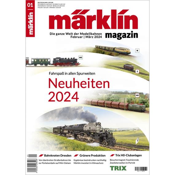 Märklin 389221 Märklin Magazin 01/2024 D