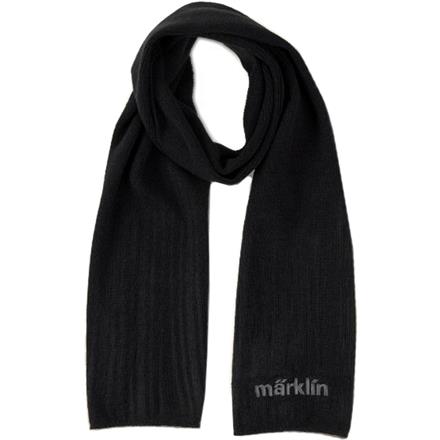 Märklin 390288 Schal, schwarz mit Märklin-Logo, 140 x 20 cm