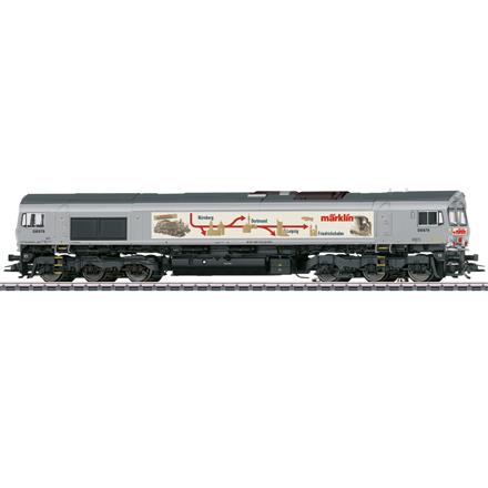 Märklin 39071 Diesellokomotive Class 66 "Messelok", AC 3L, digital mfx+/ Sound/Rauch - H0