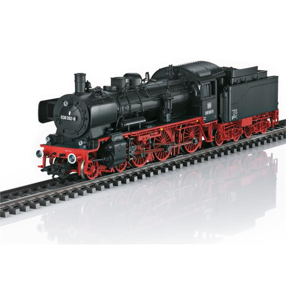 Märklin 39382 Dampflokomotive Baureihe 038 der DB, mfx+/MM/DCC mit Sound - H0 (1:87)